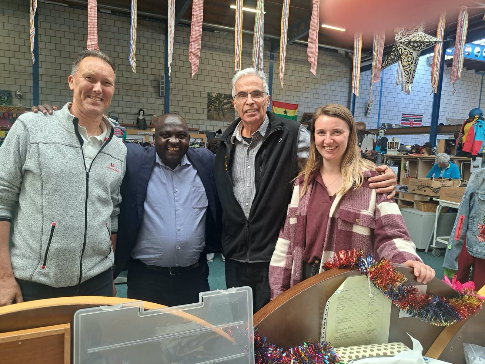 Fr Emmanuel Barongo visited KOOK Foundation in Alkmaar Netherlands